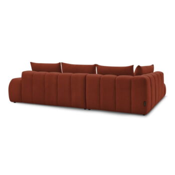 Rohová pohovka v tehlovej farbe Everest – Bobochic Paris – Obrázok 9