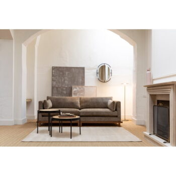 Ratanový okrúhly odkladací stolík ø 50 cm Spike - Zuiver – Obrázok 11