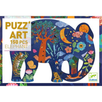 Detské puzzle so 150 dielikmi Djeco Elephant - Image 2