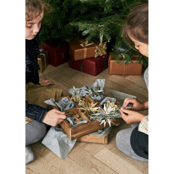 Závesná vianočná dekorácia v striebornej farbe Kähler Design Christmas Angel - Image 4