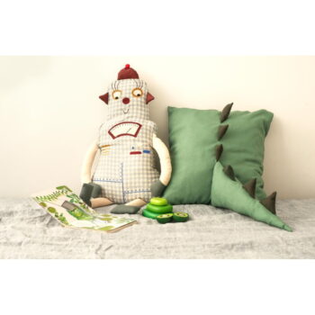 Detský vankúšik Dino – Little Nice Things – Obrázok 4