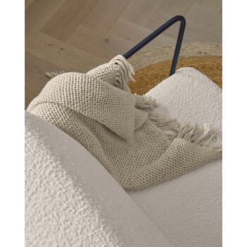 Biele kreslo Gamer - Kave Home – Obrázok 8