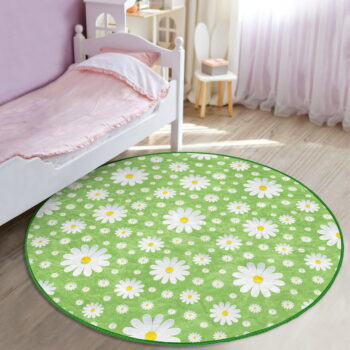 Zelený detský koberec ø 100 cm Comfort – Mila Home - Image 2