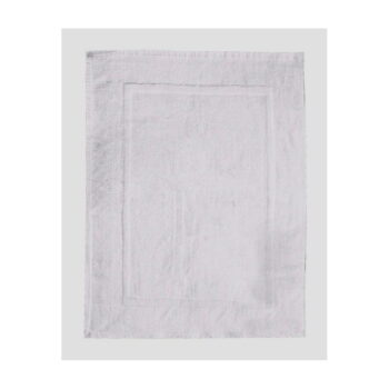 Biela bavlnená kúpeľňová predložka Wenko, 50 × 70 cm - Image 2