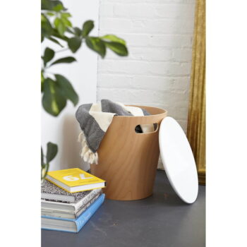 Okrúhly odkladací stolík ø 40 cm Woodrow - Umbra - Image 2
