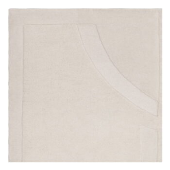 Biely vlnený koberec 200x290 cm Olsen – Asiatic Carpets - Image 5