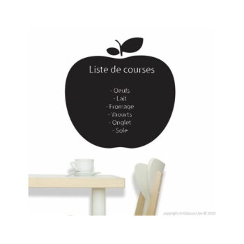 Tabuľová samolepka s tekutou kriedou Ambiance Apple Blackboard - Image 3