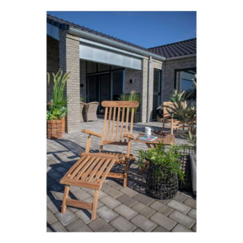 Ležadlo z teakového dreva House Nordic Arrecife - Image 6
