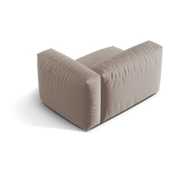 Béžový modul pohovky (pravý roh) Martina – Micadoni Home - Image 3