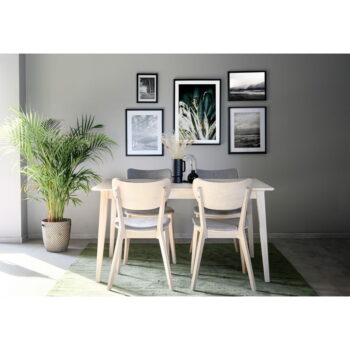Matne lakovaný dubový jedálenský stôl Rowico Mimi, 140 x 90 cm - Image 5