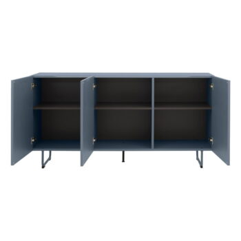 Modro-sivá nízka komoda 164x83 cm Parma – Tenzo - Image 4