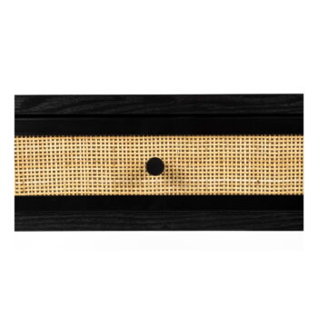 Čierny konzolový stolík 40x120 cm Guuji – White Label - Image 4