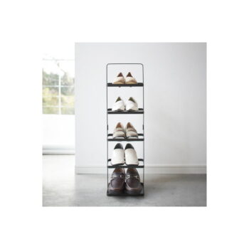 Čierny kovový stojan na topánky Tower Shoe Rack – YAMAZAKI – Obrázok 4