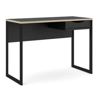 Čierny pracovný stôl Tvilum Function Plus, 110 x 48 cm - Image 2