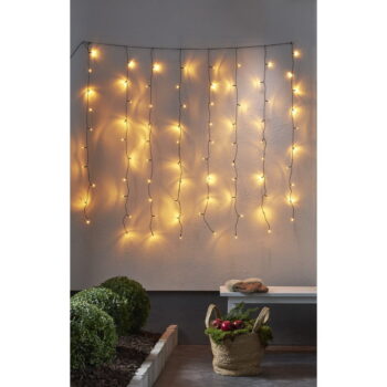 Vonkajšia svetelná LED reťaz Star Trading Curtain, dĺžka 1,3 m - Image 7