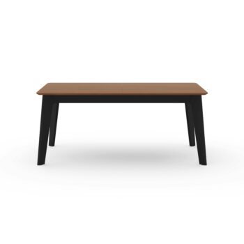 Rozkladací jedálenský stôl s doskou v dekore orechového dreva v prírodnej farbe 100x180 cm Shadow – TemaHome - Image 11