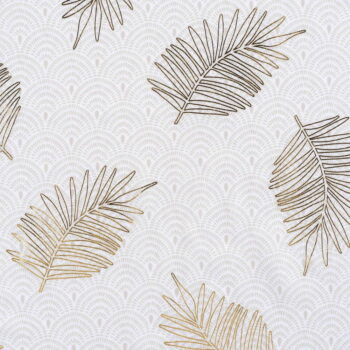 Záclona v béžovej a zlatej farbe 140x280 cm Sunny – douceur d'intérieur – Obrázok 4