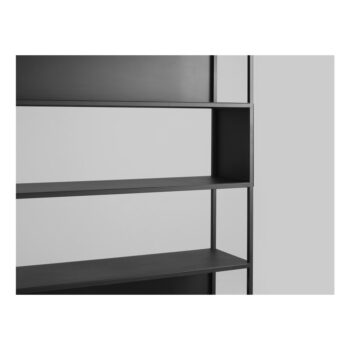 Čierna knižnica CustomForm Hyller, 150 × 180 cm – Obrázok 7