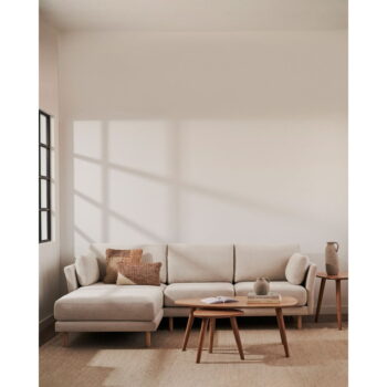 Konferenčný stolík z masívu akácie v prírodnej farbe 60x110 cm Eluana – Kave Home – Obrázok 4