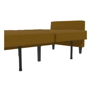 Žltá rozkladacia pohovka 86 cm Presley – Støraa - Image 6