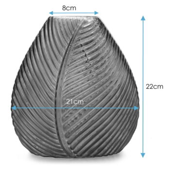 Zelená sklenená váza (výška 22 cm) Terrassa – AmeliaHome - Image 4