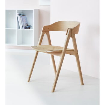 Jedálenská stolička z dubového dreva v prírodnej farbe Mette – Hammel Furniture - Image 4