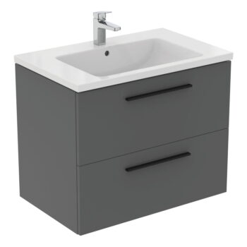 Sivá závesná skrinka pod umývadlo 80x63 cm i.Life B – Ideal Standard - Image 8