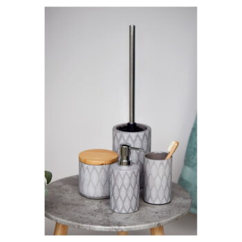 Keramická dóza s vekom z bambusového dreva Wenko Tupian – Obrázok 2