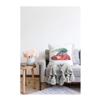 Obliečka na vankúš s vianočným motívom 43x43 cm – Mila Home - Image 3