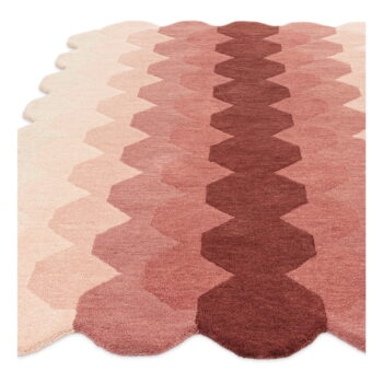 Ružový vlnený koberec 200x290 cm Hive – Asiatic Carpets - Image 5
