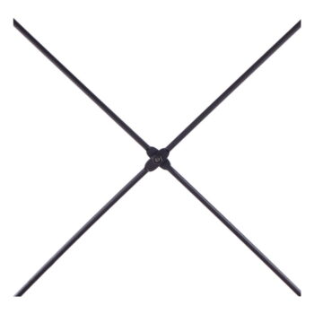 Pracovný stôl s doskou v dekore orechového dreva 30x50 cm Hexe – Homede – Obrázok 2