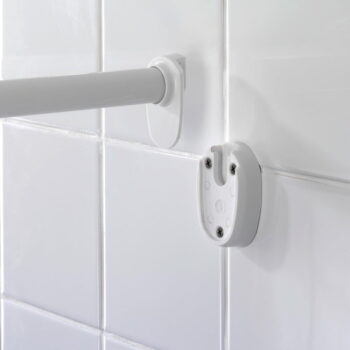 Univerzálna rohová tyč na sprchový záves Wenko Shower Curtain Rod - Image 3