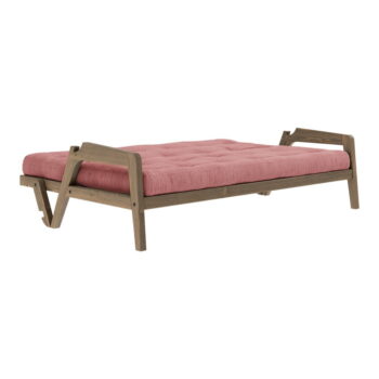 Ružová rozkladacia pohovka 190 cm Grab Carob – Karup Design - Image 4