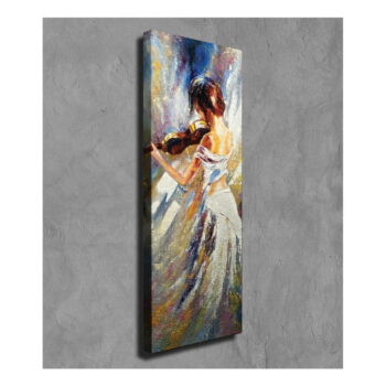 Nástenný obraz na plátne Violin Player, 30 × 80 cm – Obrázok 2