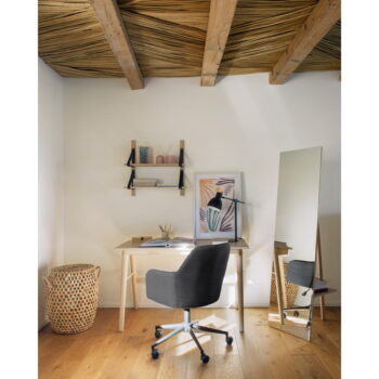 Tmavosivá kancelárska stolička Kave Home Madina - Image 4