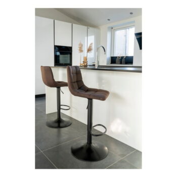 Hnedé barové stoličky v súprave 2 ks 88 cm Middelfart – House Nordic - Image 5