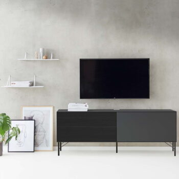Náhradná biela kovová nožička ku skriniam Mistral & Edge by Hammel - Hammel Furniture - Image 2
