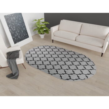 Tmavosivý umývateľný koberec 120x180 cm – Vitaus – Obrázok 2