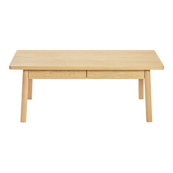 Konferenčný stolík v dekore duba v prírodnej farbe 60x120 cm Nice – Woodman - Image 2