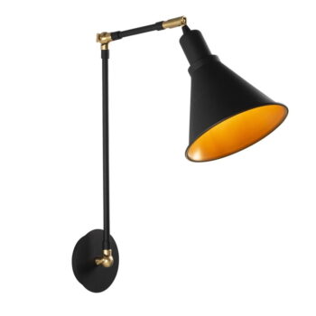 Čierne nástenné svietidlo Berceste – Opviq lights - Image 2