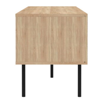 TV stolík v dekore duba v bielo-prírodnej farbe 165x40 cm Ampère – TemaHome - Image 11