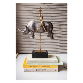 Dekorácie Kare Design Hanging Rhino, výška 43 cm - Image 2