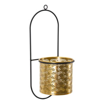 Kovová držiak na kvetináč ø 14 cm (výška  37 cm) Hong – Mauro Ferretti – Obrázok 3