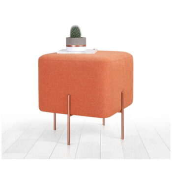 Oranžový taburet Copper – Artie