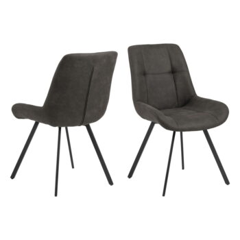 Antracitovosivá jedálenská stolička Actona Waylor – Obrázok 9