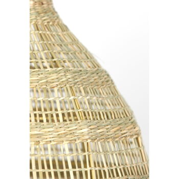 Závesné svietidlo v prírodnej farbe s tienidlom z morskej trávy ø 38 cm Sagar – Light & Living - Image 5