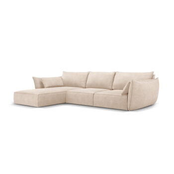 Béžová rohová pohovka (ľavý roh) Vanda - Mazzini Sofas - Image 2