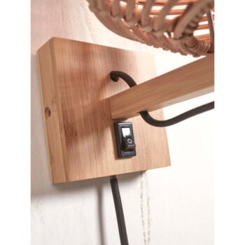 Nástenné svietidlo v prírodnej farbe ø 18 cm Tanami – Good&Mojo - Image 7