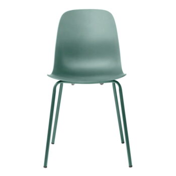 Zelená jedálenská stolička Unique Furniture Whitby – Obrázok 2
