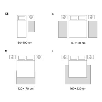 Sivý umývateľný koberec 80x150 cm – Vitaus – Obrázok 5